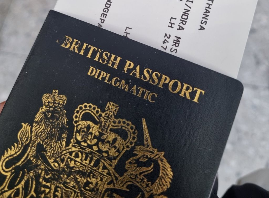 British Diplomatic Passport
