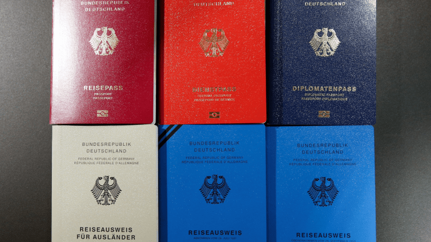 German diplomatic passport