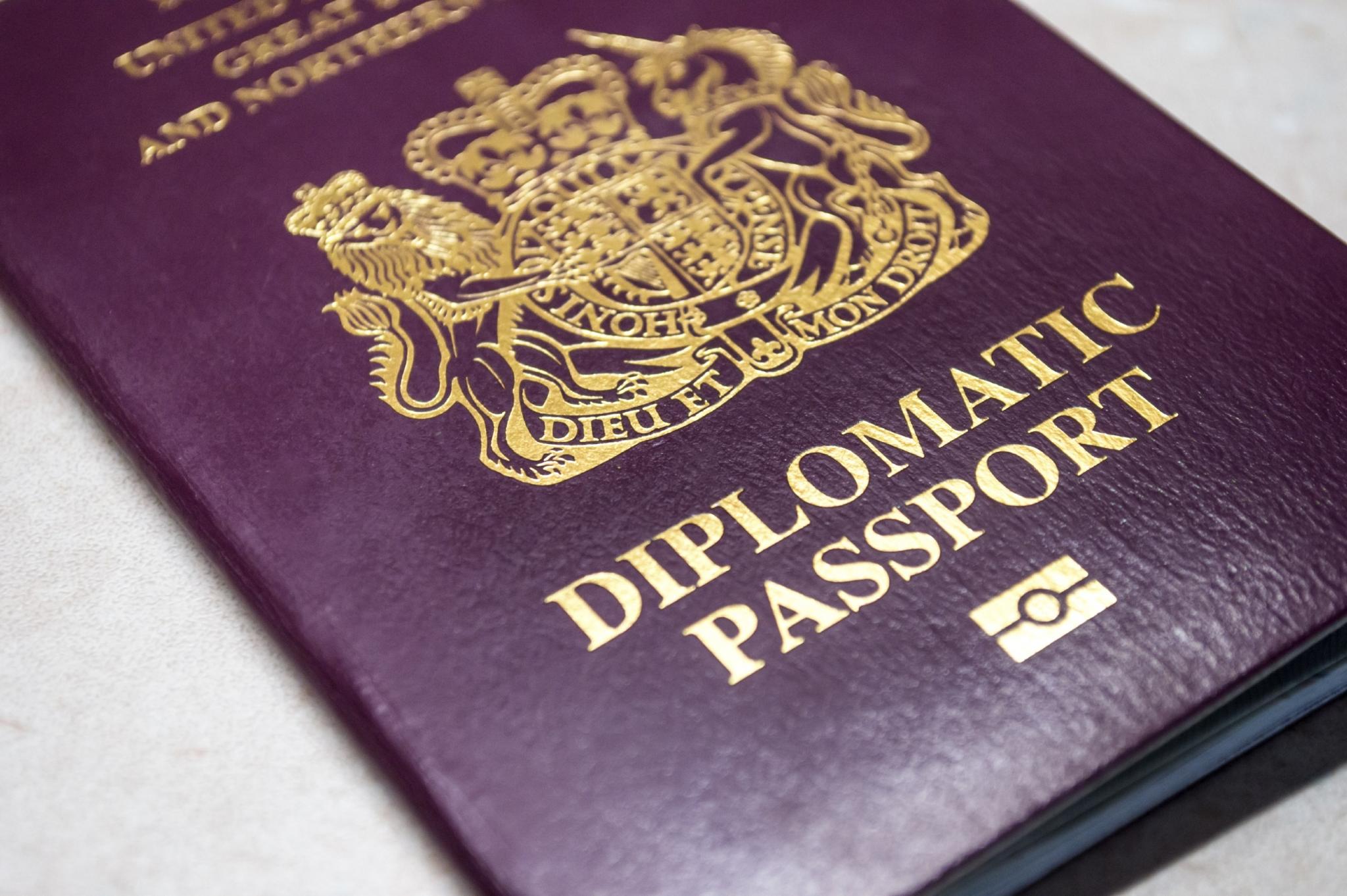 British Diplomatic Passport